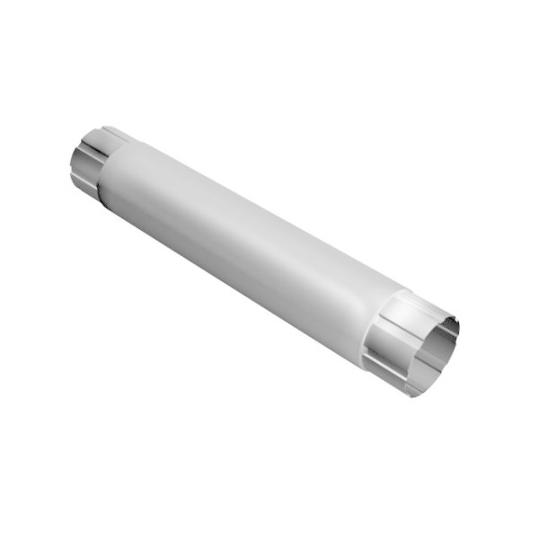 Водосток Grand Line 125x90 – Труба водосточная 1м RAL 9003 купить в Шилке