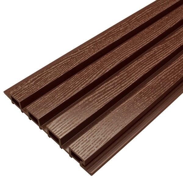 Фасадная доска из ДПК Faynag Wood Рейка Шоколад купить в Шилке