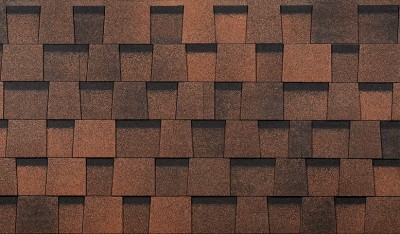 Ламинированная черепица Docke, DRAGON LUX,КОФЕ