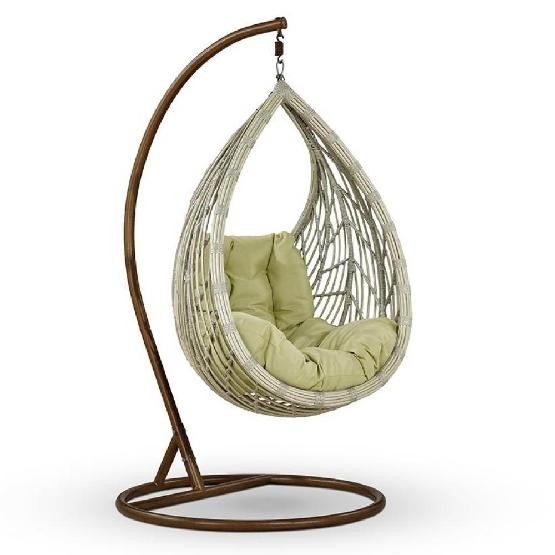 Кресло Подвесное из искусственного ротанга N886-W71 White купить в Шилке