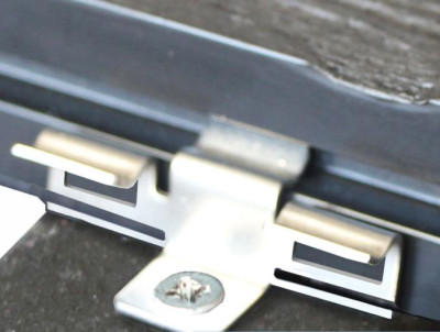 Кляймер промежуточный KRONEX № 7 для каркаса из металлопрофиля и лаги ДПК (упак100 шт)