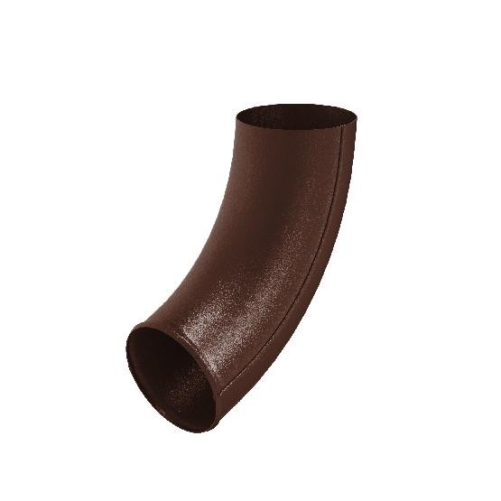 Водосток Aquasistem, Система 125x90 - Отвод трубы RAL 8017 Коричневый matt купить в Шилке