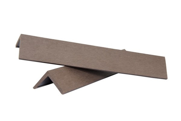 Уголок ДПК завершающий шлифованный SINGARAJA коричневый купить в Шилке