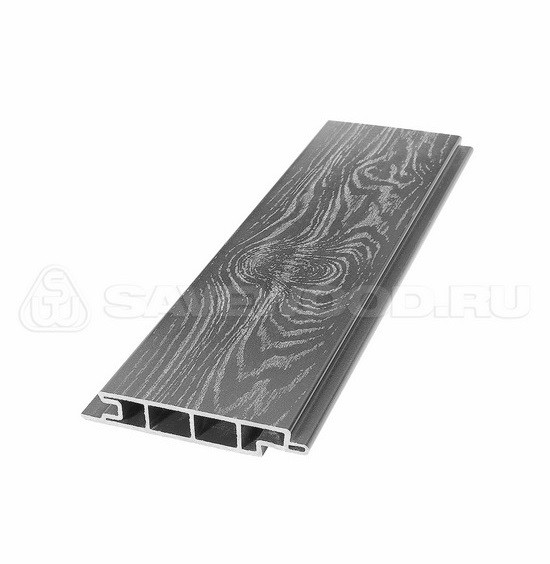 Террасная доска из ДПК SW Padus тангенциальный распил «SaveWood» пепельный купить в Шилке