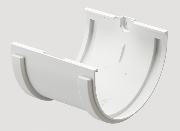 Соединитель желобов ПВХ Docke STANDART пломбир купить в Шилке