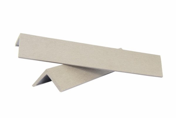 Уголок ДПК завершающий шлифованный SINGARAJA белый купить в Шилке