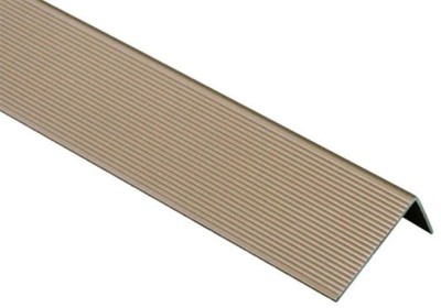 Угол завершающий алюминиевый KRONEX 51,5x30x3000 мм. дуб