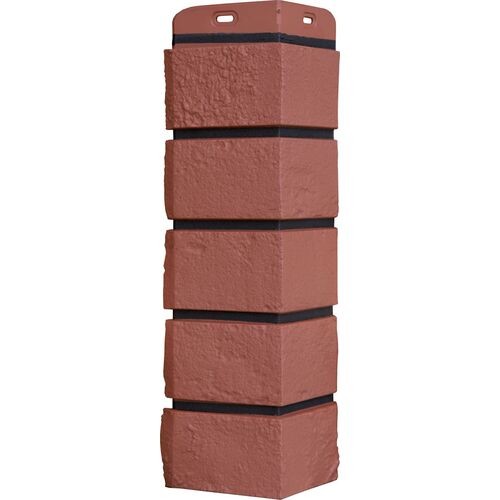 Угол Grand Line состаренный кирпич Элит корица (махагон), ШОВ черный купить в Шилке