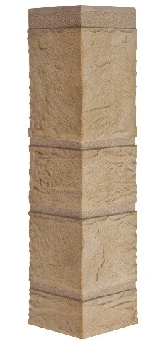 Наружный угол камень (желтый) купить в Шилке