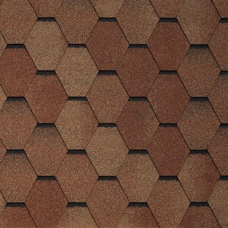 Гибкая черепица Tegola VENETO terracotta 206 купить в Шилке