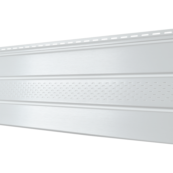 Софит Ю-Пласт PRO Классический перфорация по центру, белый купить в Шилке