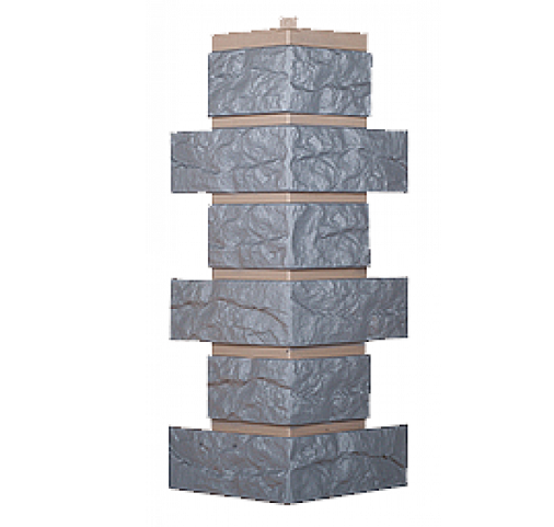 Угол T-Сайдинг-Кирпич Лондон Брик Серый купить в Шилке