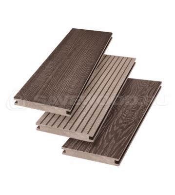 Террасная доска SW Fraxinus (R) полнотелая «SaveWood» Терракот