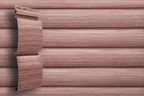 Виниловый сайдинг Grand Line Блок-хаус Tundra - Рябина купить в Шилке