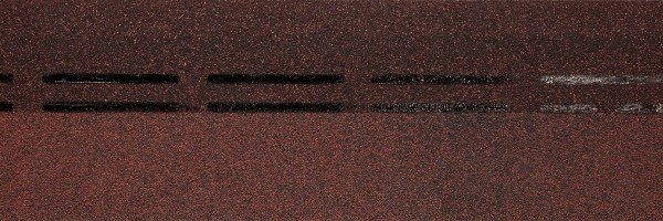 Коньково-карнизная черепица Docke Standard, красный купить в Шилке