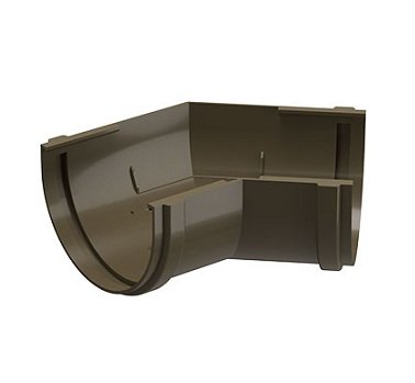 Угол желоба 135˚ Docke Premium ПВХ - Каштан купить в Шилке