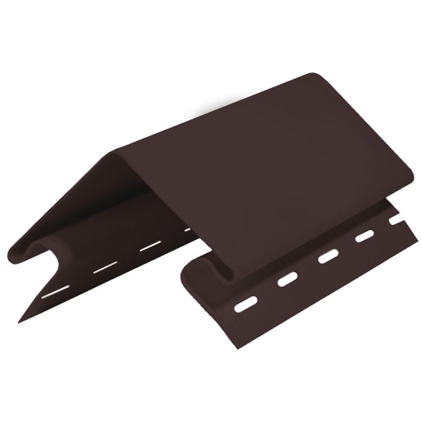 Наружный угол к сайдингу BrickHouse, коричневый купить в Шилке