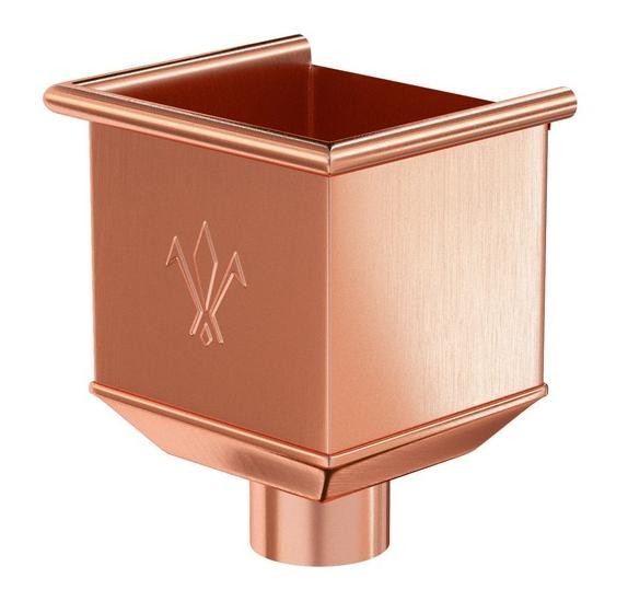 Водосток Aquasistem, система 150/100 - Водосборная воронка медная купить в Шилке