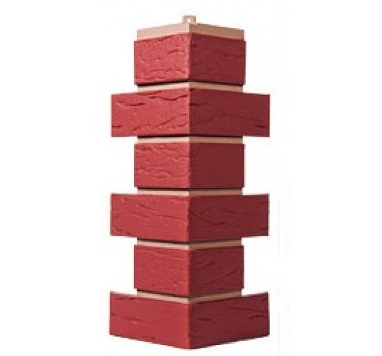 Угол T-Сайдинг-Кирпич Саман Бордо купить в Шилке