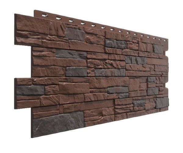 Фасадная панель Docke, Stein, Темный орех купить в Шилке