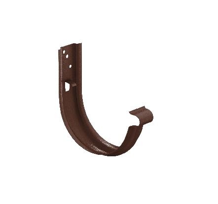Водосток Aquasistem, Система 150/100 - Крюк универсальный с комплектом крепления RAL 8017 Коричневый matt купить в Шилке
