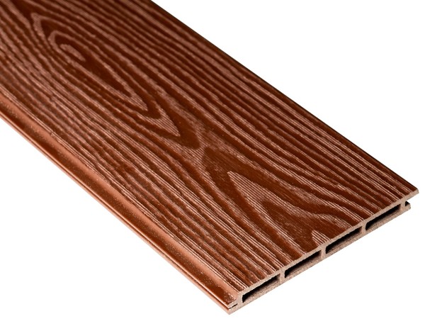 Фасадная доска из ДПК 3D Faynag - Шоколад купить в Шилке