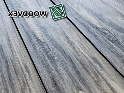 Террасная доска из ДПК WOODVEX Select Colorite Бело-серый