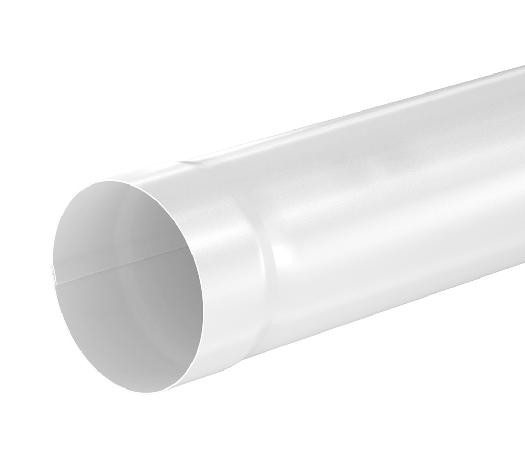 Водосток Aquasistem, система 125x90 - Труба водосточная 3.00м RR 20 Белый купить в Шилке