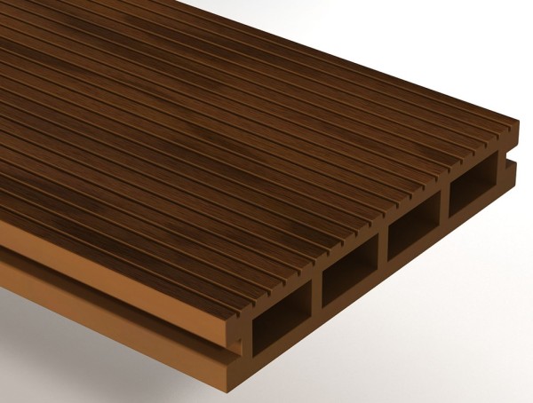 Террасная доска из ДПК WOODVEX Expert Тик купить в Шилке