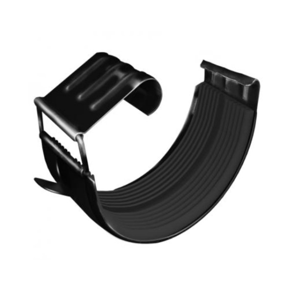 Водосток Grand Line 125x90 – Соединитель желоба RAL 9005 купить в Шилке