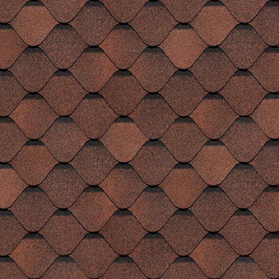 Гибкая черепица PIE / PREMIUM Docke, коллекция Ницца кофе