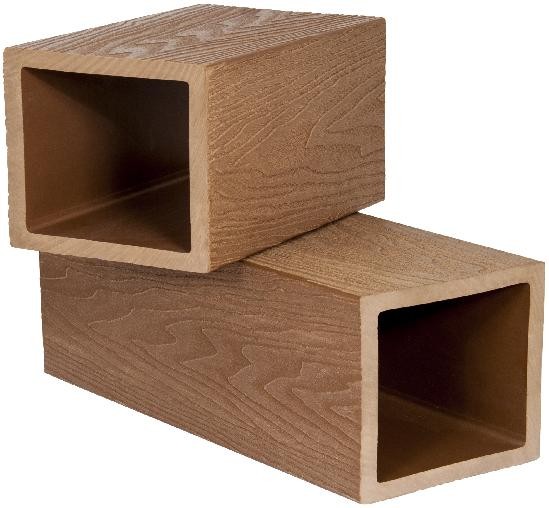 Столб опорный Polivan SINGARAJA 3D фактура дерева, песочный купить в Шилке