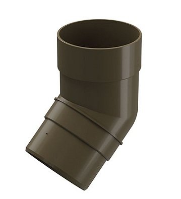 Колено 45˚ Docke Premium ПВХ - Каштан купить в Шилке