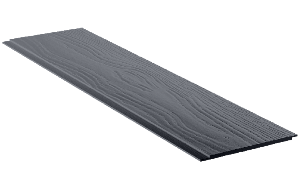 Фиброцементный сайдинг Фибростар Одноцветный 190х3000х8мм КР 19 Графитовый Серый купить в Шилке
