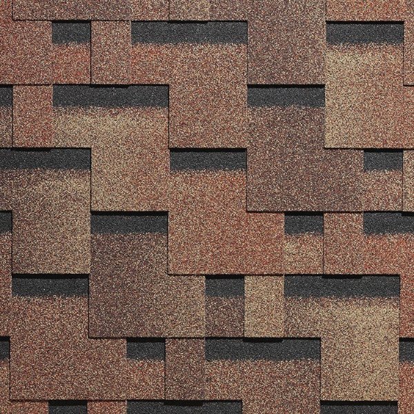 Гибкая черепица Docke, коллекция Генуя – Амаретто купить в Шилке