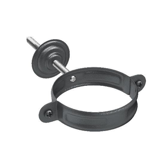 Водосток Aquasistem, Система 150/100 - Комплект крепления трубы RR 23 Маренго matt купить в Шилке