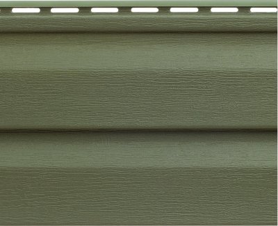 Виниловый сайдинг Альта-Профиль Серия "Люкс" Грин