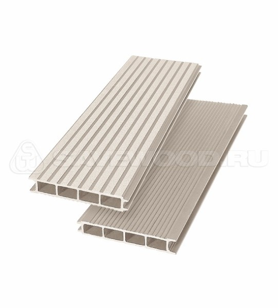 Террасная доска из ДПК SW Ulmus «SaveWood» бежевый купить в Шилке