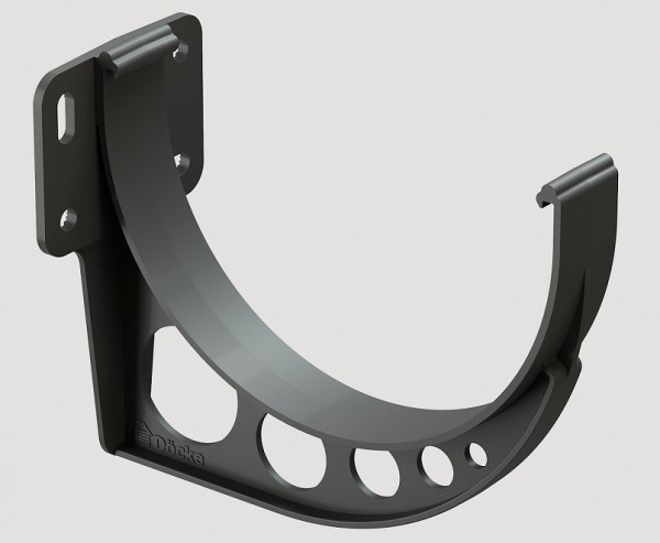 Кронштейн желоба ПВХ Docke STANDART серый купить в Шилке