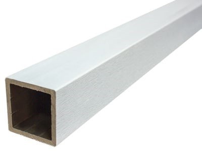 Столб опорный ДПК GardenParkett Белый купить в Шилке