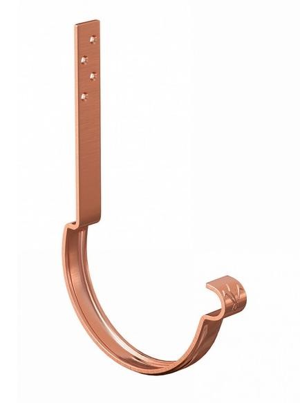 Водосток Aquasistem, система 125x90 - Крюк крепления длинный медный d125мм купить в Шилке