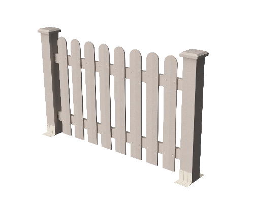 Ограждения декоративное ДПК GRINDERDECO Сежурне выбеленный дуб купить в Шилке