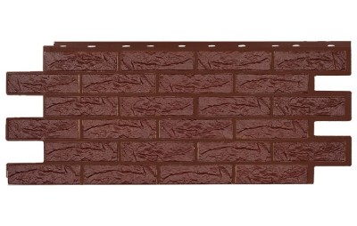 Фасадная панель T-Siding Лондон Брик Эко Браун