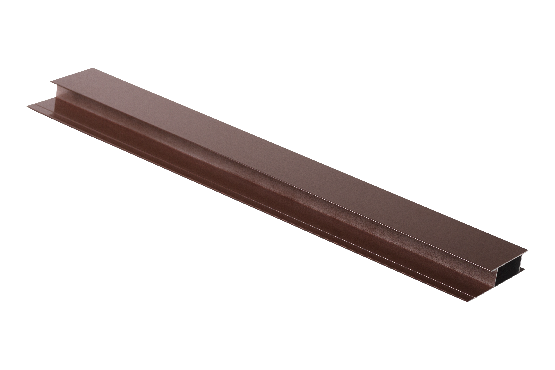 Профиль стыковочный, алюминиевый, бурый купить в Шилке