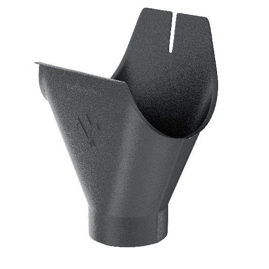 Водосток Aquasistem, Система 150/100 - Воронка желоба RR 23 Маренго matt купить в Шилке