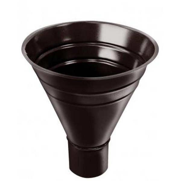 Водосток Grand Line 125x90 – Воронка водосборная RAL 8017 купить в Шилке