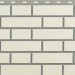 Фасадная панель Альта-Профиль, Кирпич Клинкерный, Белый купить в Шилке