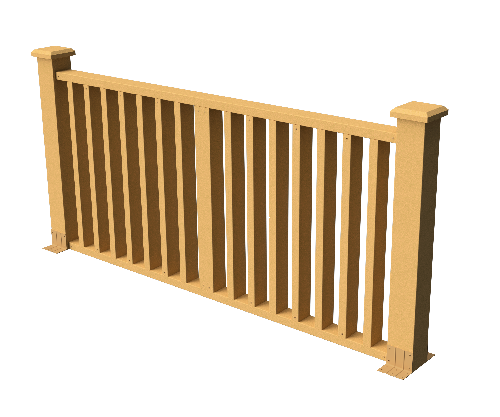 Ограждения декоративное ДПК GRINDERDECO  Риальто песчаник купить в Шилке