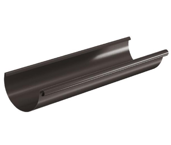 Водосток Aquasistem, система 125x90 - Водосточный желоб 3.00м RR 32 Тёмно-Коричневый купить в Шилке