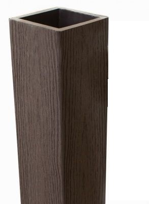Столб опорный Woodvex Co-Extrusion Венге купить в Шилке